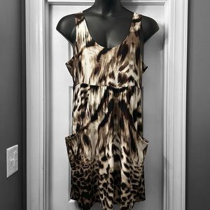 New! J Valdi Deep-Pocket Cover-Up Dress